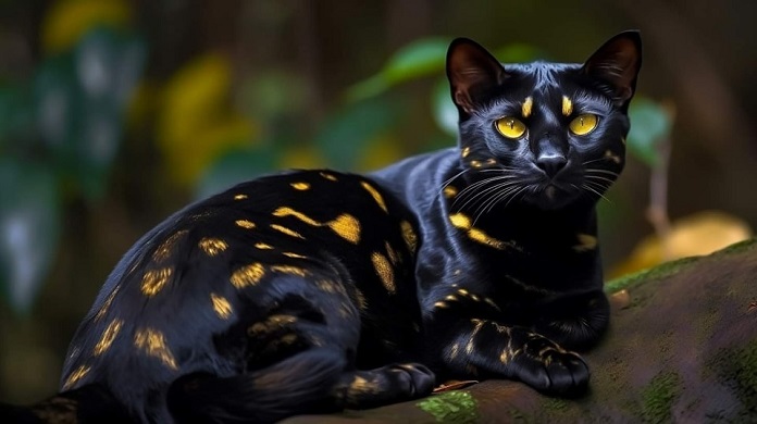 Mèo đen mắt vàng - Mèo Bengal